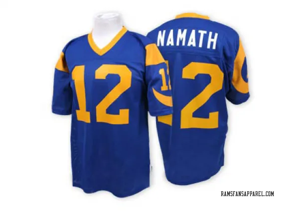 Mitchell & Ness Los Angeles Rams James Harris 12 Throwback 1974 Jersey sz  58 4XL